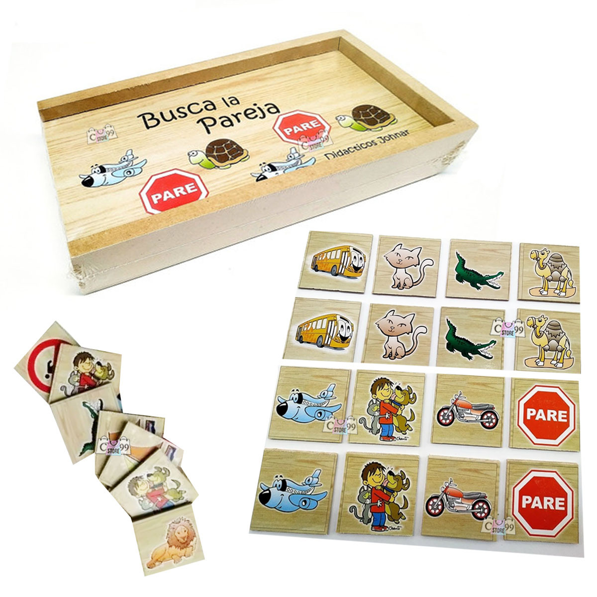 Miniatura 5 de Busca La Pareja Juego Infantil Didáctico